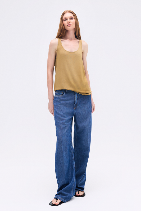 CALÇA JEANS LEVE VINCOS (8748932825315) (8748933087459)