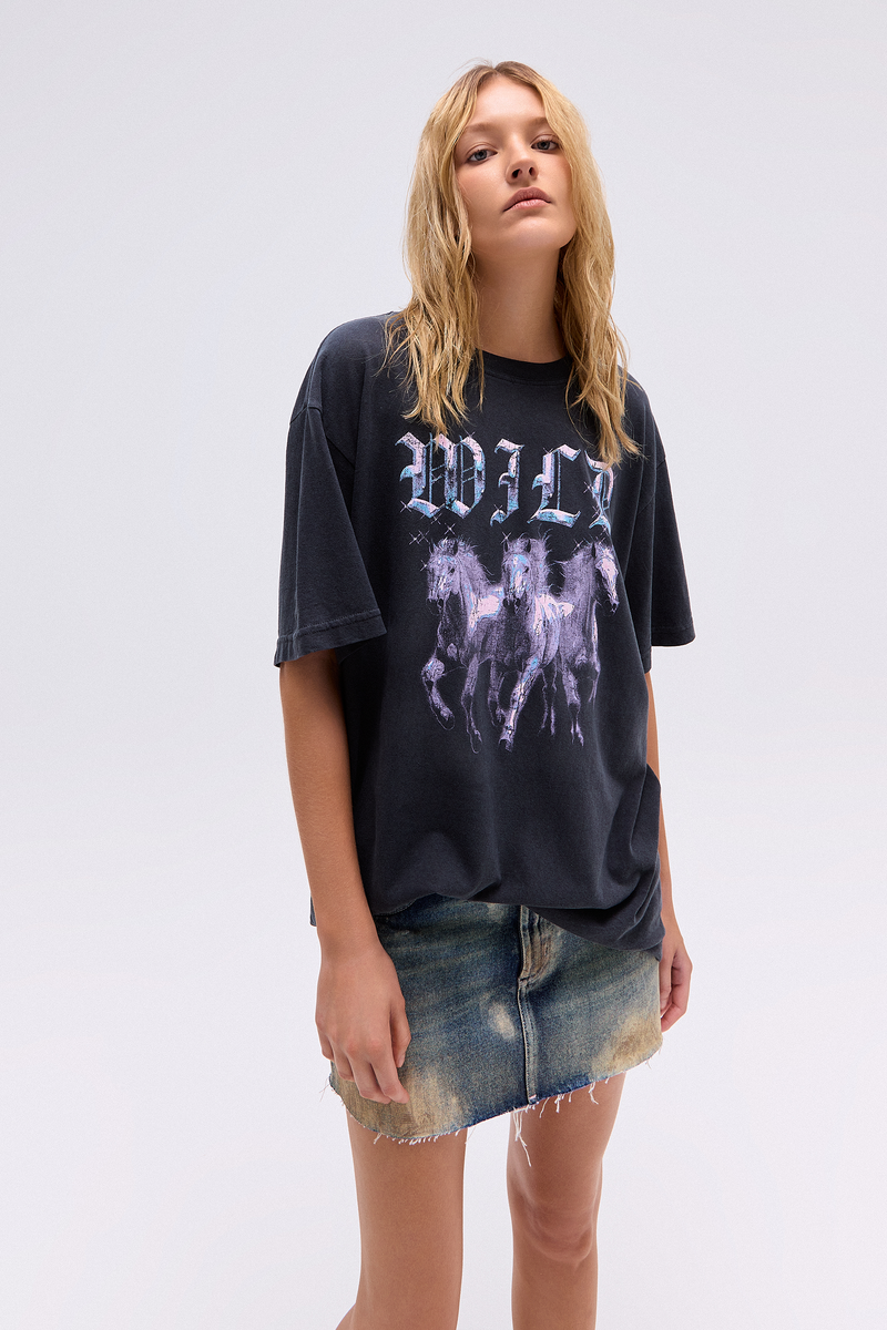 MINI SAIA JEANS AZUL MANCHADA (8784864116963)