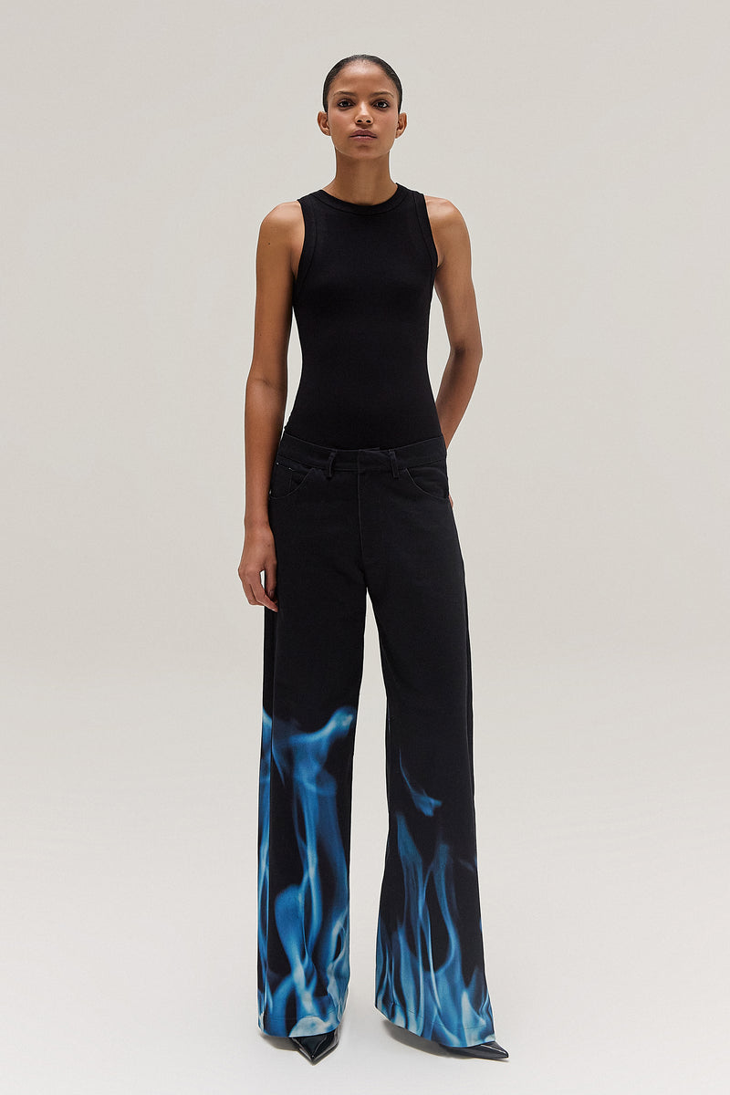 CALÇA SARJA FOGO AZUL (8539413381347)