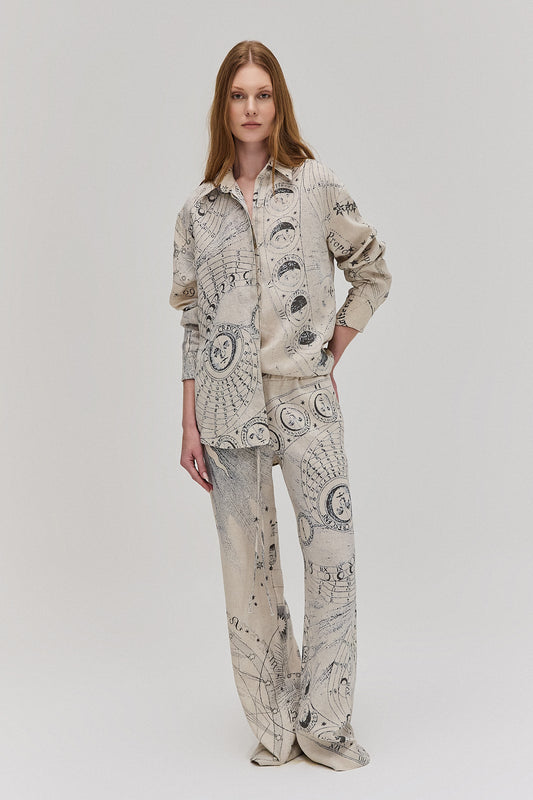 CAMISA LINHO MÍSTICA AZUL (8672251642083)