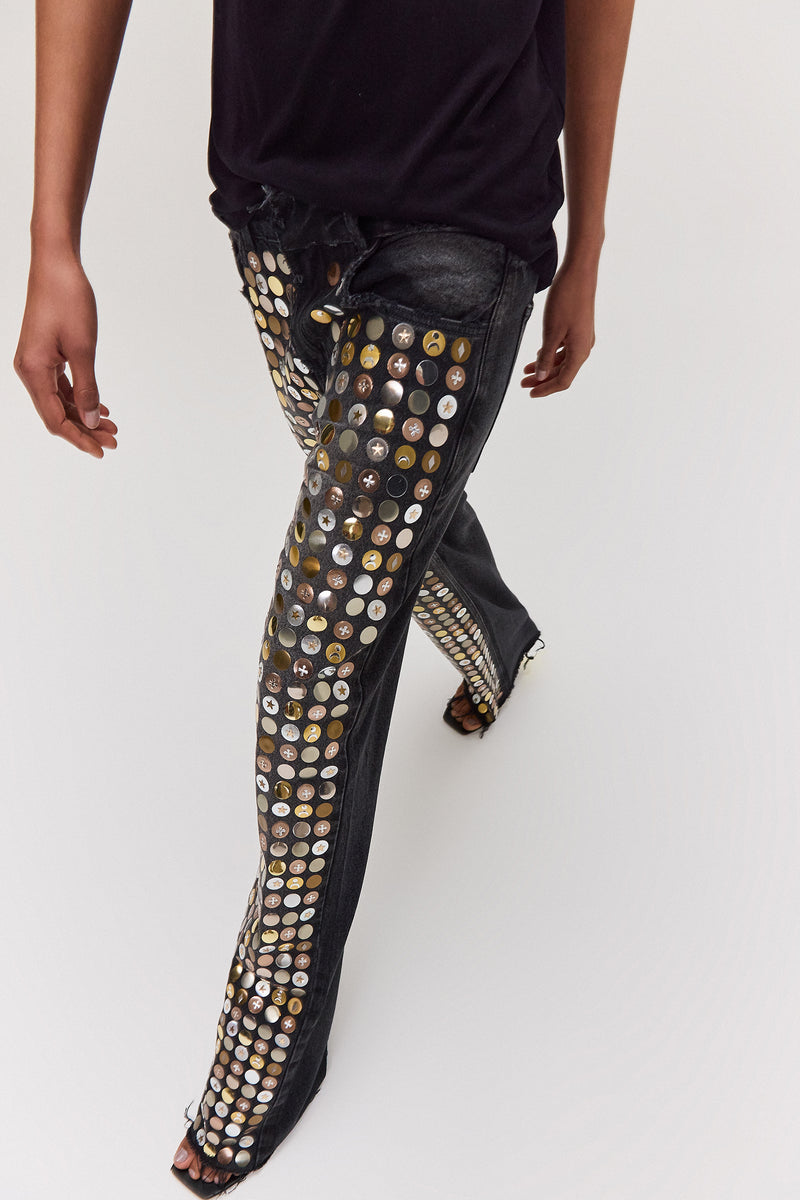 CALÇA JEANS BLACK MOEDAS (8672250822883)