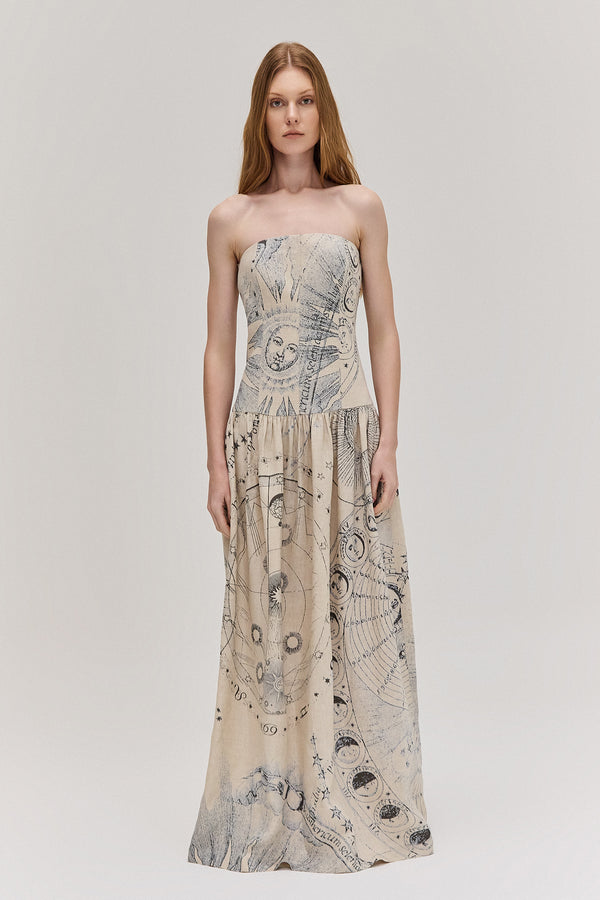VESTIDO LONGO TOMARA QUE CAIA LINHO MÍSTICO AZUL (8672253968611)
