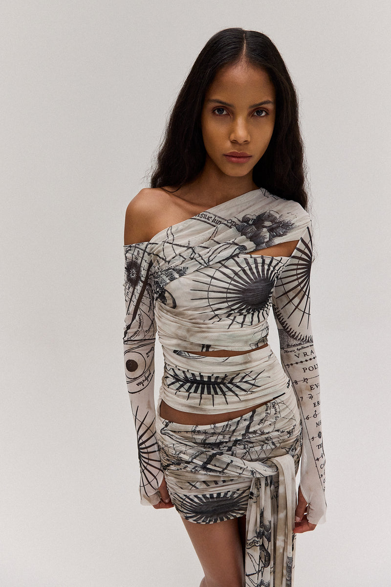 MINI SAIA TRANSPASSES TULE MÍSTICA BEGE (8672252231907)