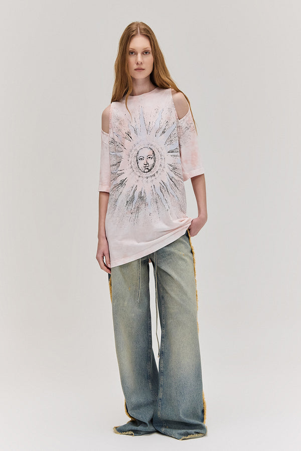CAMISETA OVERSIZED RECORTES OMBROS SOL TIE DYE (8672251936995)
