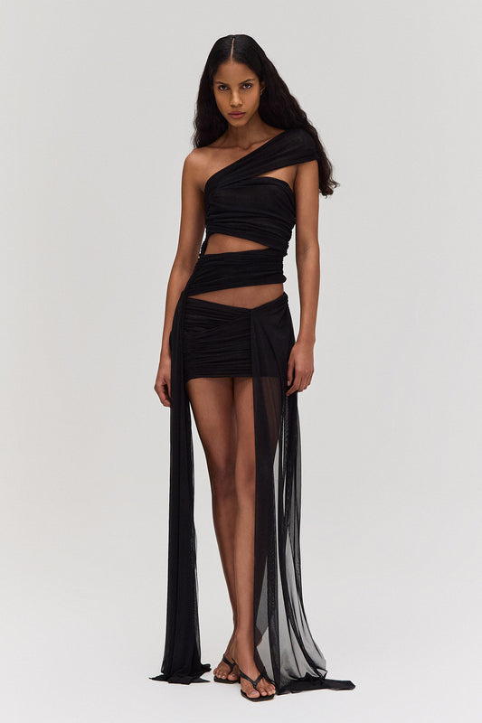 BLUSA TRANSPASSES TULE PRETO (8672250101987) (8672252330211)