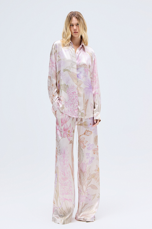 CAMISA CETIM ESTAMPA FLORAL (8765748609251)