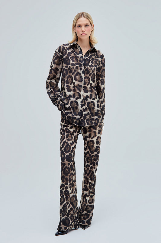 CAMISA LINHO ESTAMPA ONÇA (8362859233507)