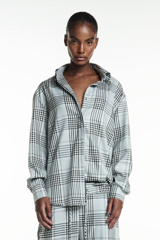 CAMISA XADREZ CINZA (8838229721315)