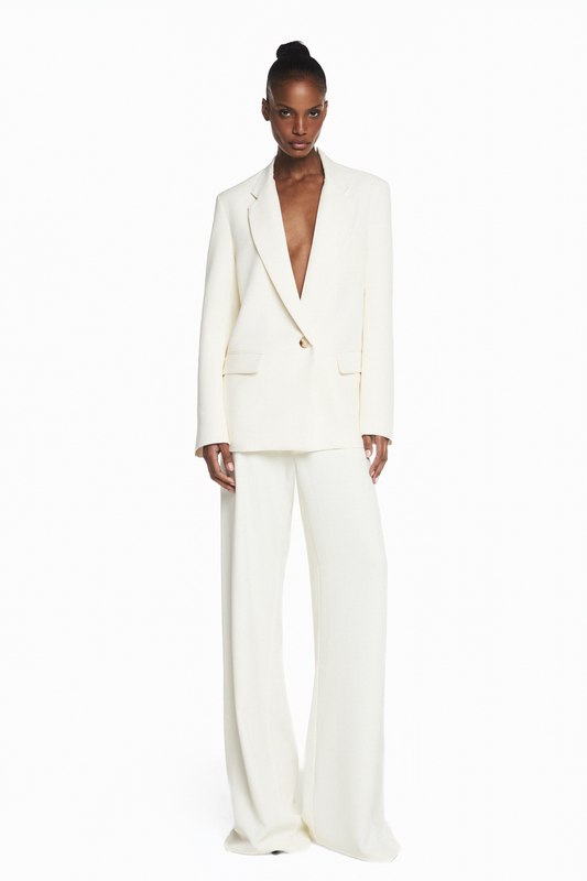 BLAZER ALFAIATARIA CREPE HEAVY PATOU OFF WHITE