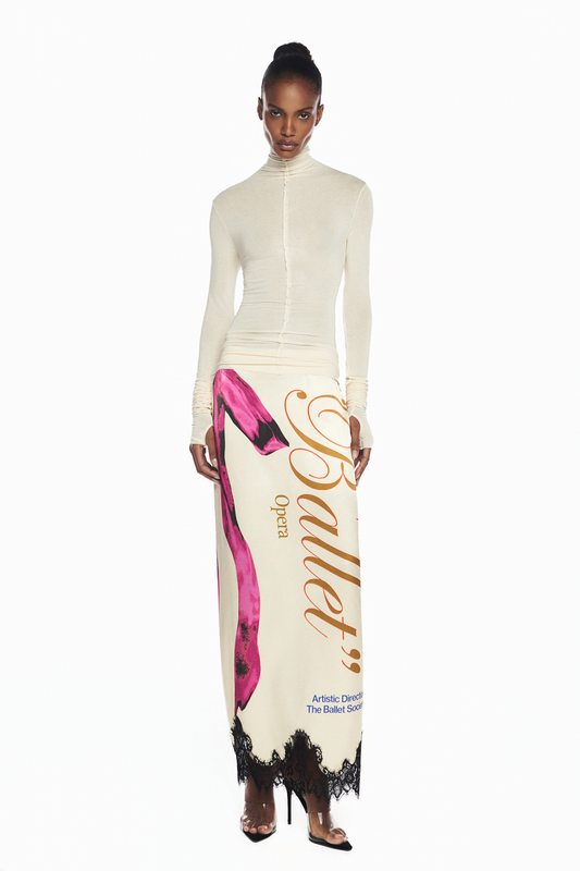 BLUSA GOLA ALTA MANGA LONGA FRANZIDA MALHA BEGE