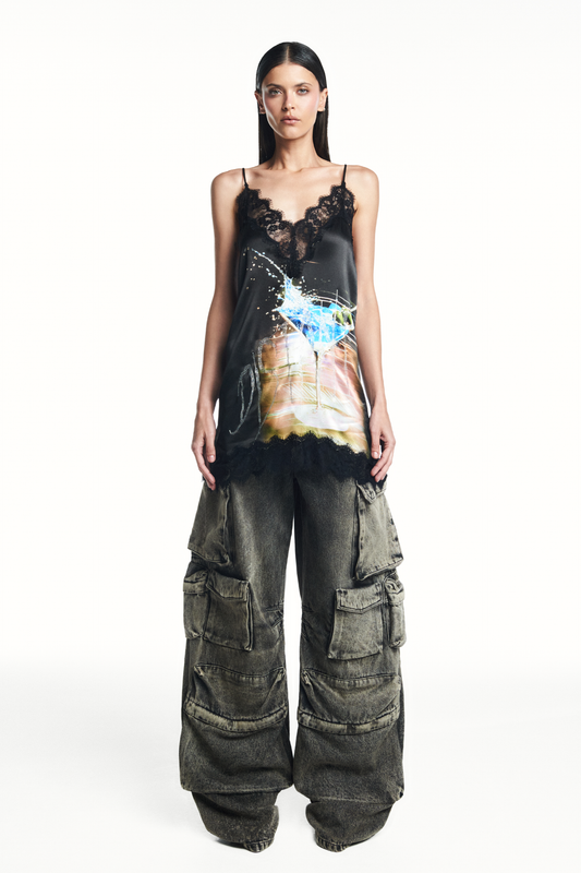 CALÇA JEANS BLACK MÚLTIPLOS BOLSOS (8980760428771)