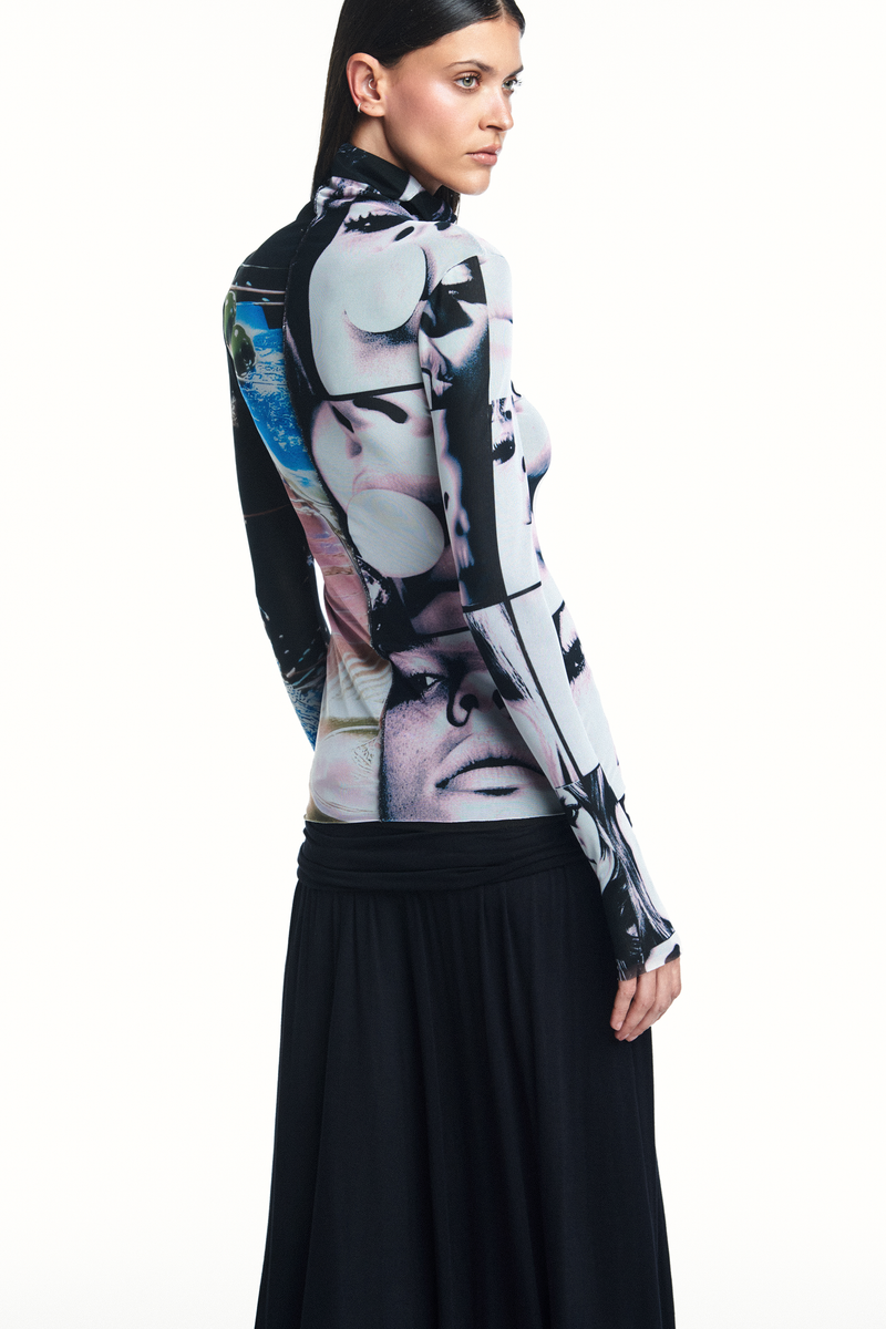 BLUSA GOLA ALTA MANGA LONGA TULE MARTINI POLAROID (8980750401763)