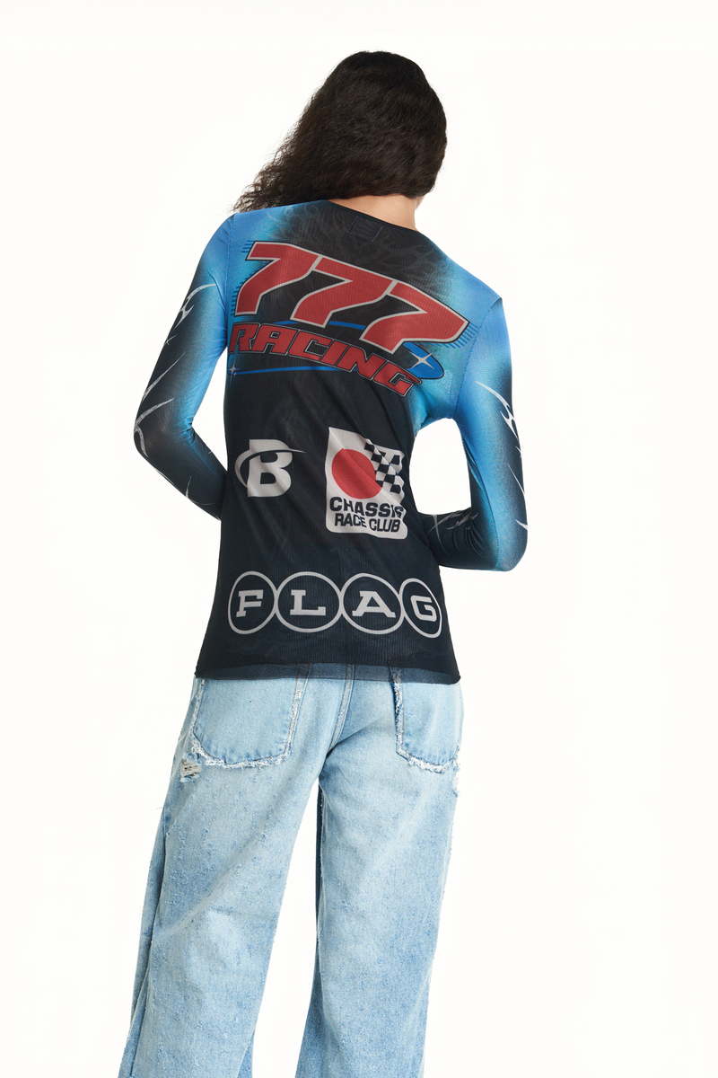 BLUSA MANGA LONGA TULE MOTOCROSS