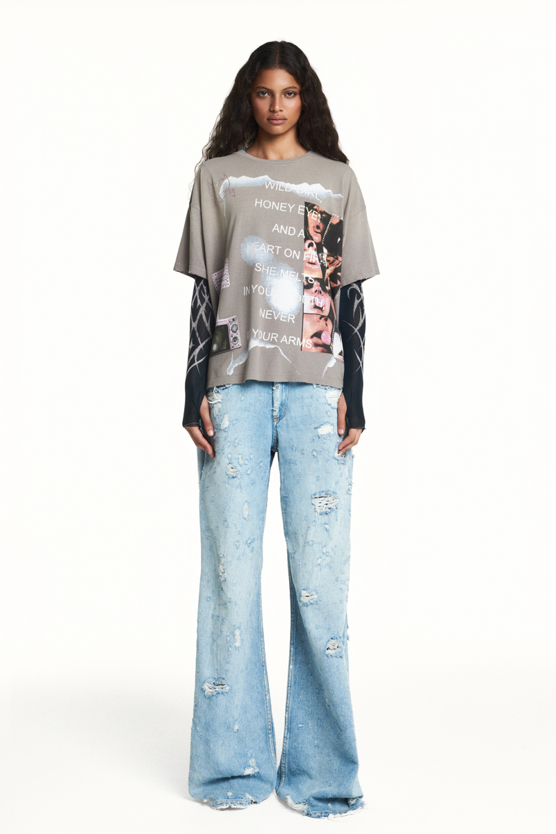 BLUSA MANGA LONGA TULE MOTOCROSS