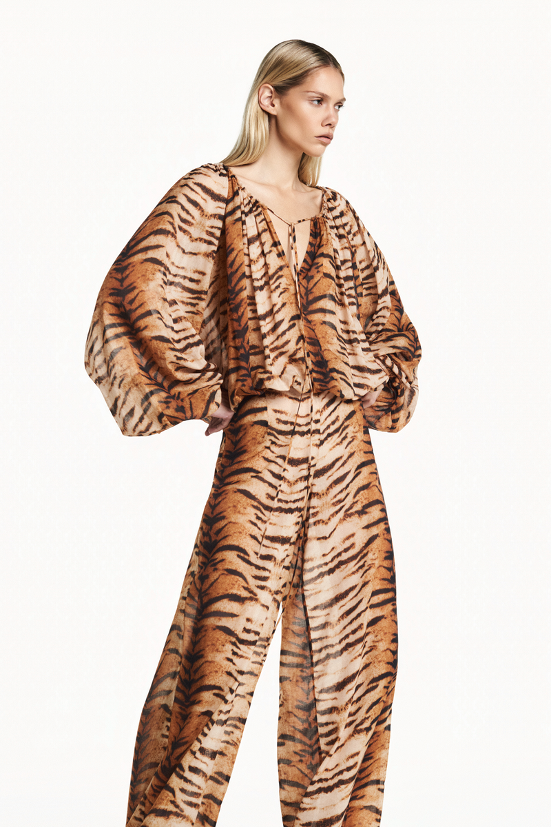 CALÇA PANTALONA ALGODÃO TIGRE