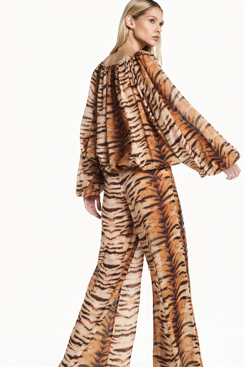 CALÇA PANTALONA ALGODÃO TIGRE