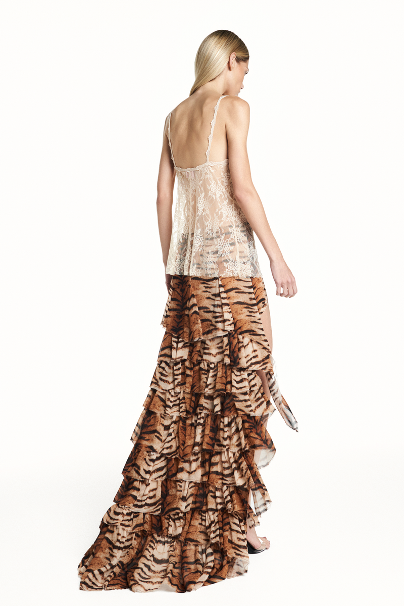 SAIA MULLET BABADOS GEORGETE TIGRE