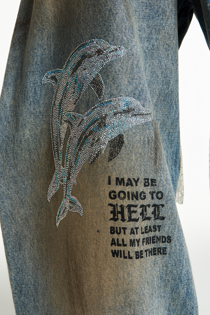 CALÇA JEANS GOLFINHO BURNING SUNRISE