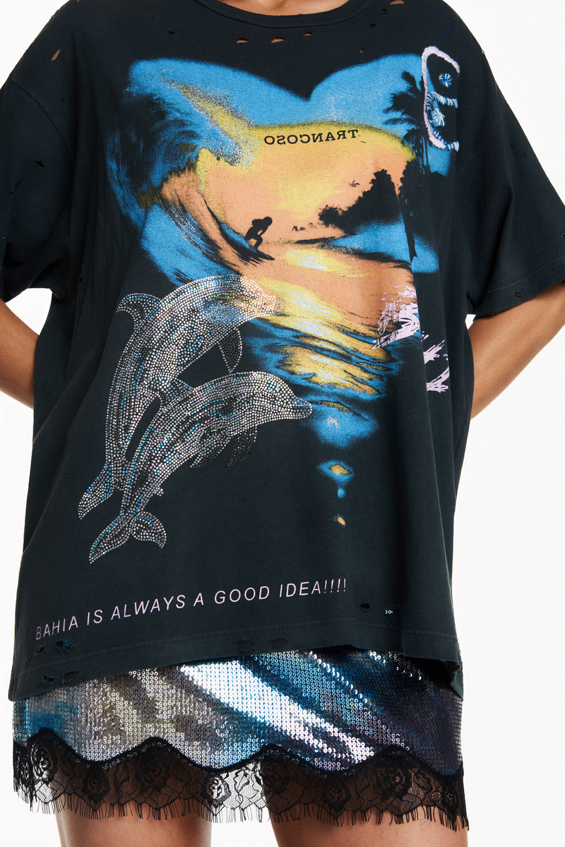 CAMISETA GOLFINHOS BAHIA