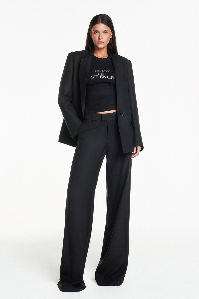 BLAZER ALFAIATARIA PATOU PRETO