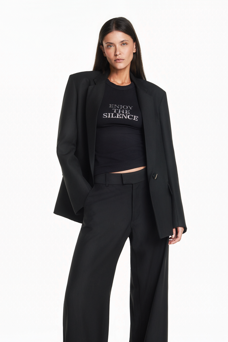 BLAZER ALFAIATARIA PATOU PRETO