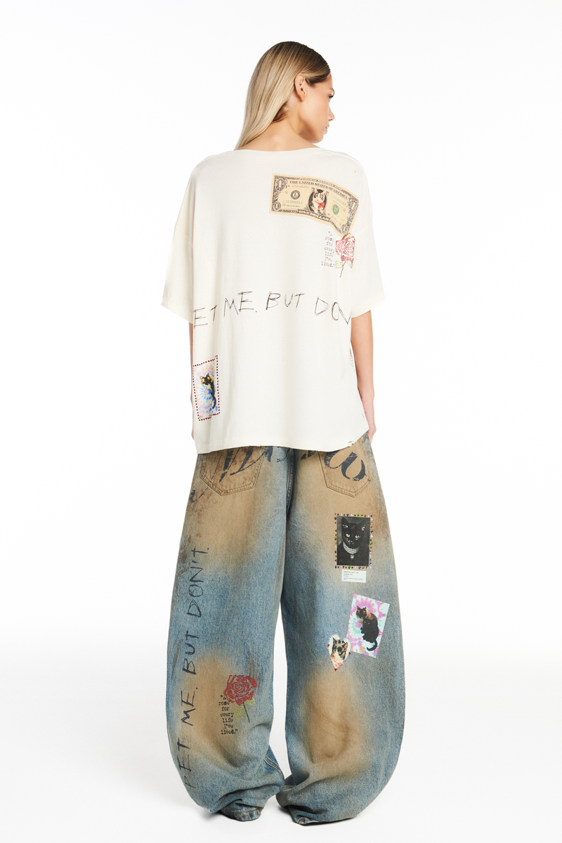 CALÇA JEANS MEOW (8950207480035)