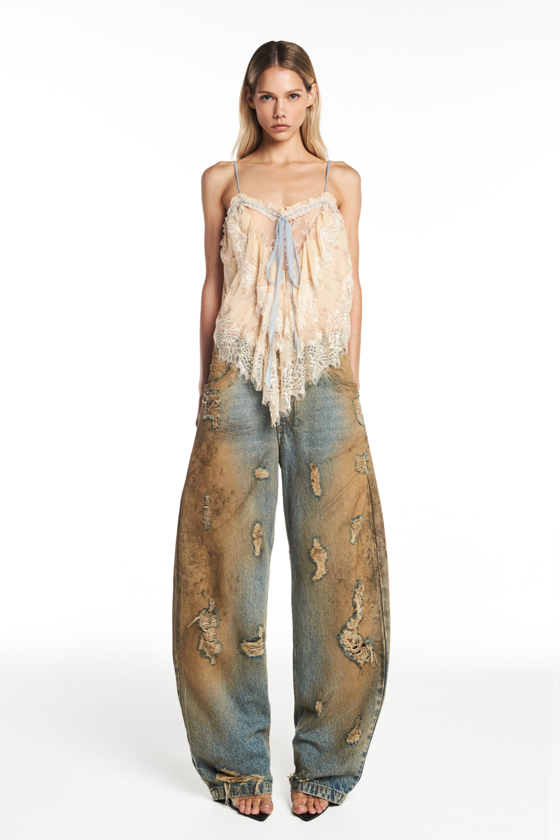 REGATA CHIFFON FLORAL COM RENDA (8950208561379)