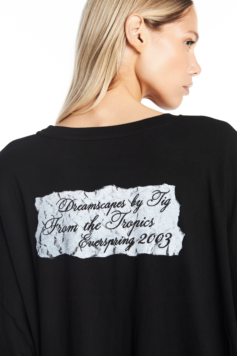 CAMISETA AMPLA BALONÊ PRETA (8950207971555)