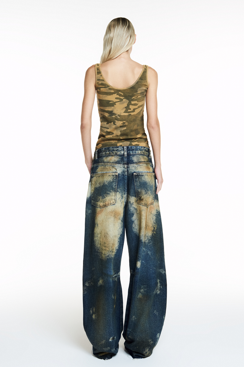 CALÇA JEANS BAGGY MANCHAS (8838238208227)