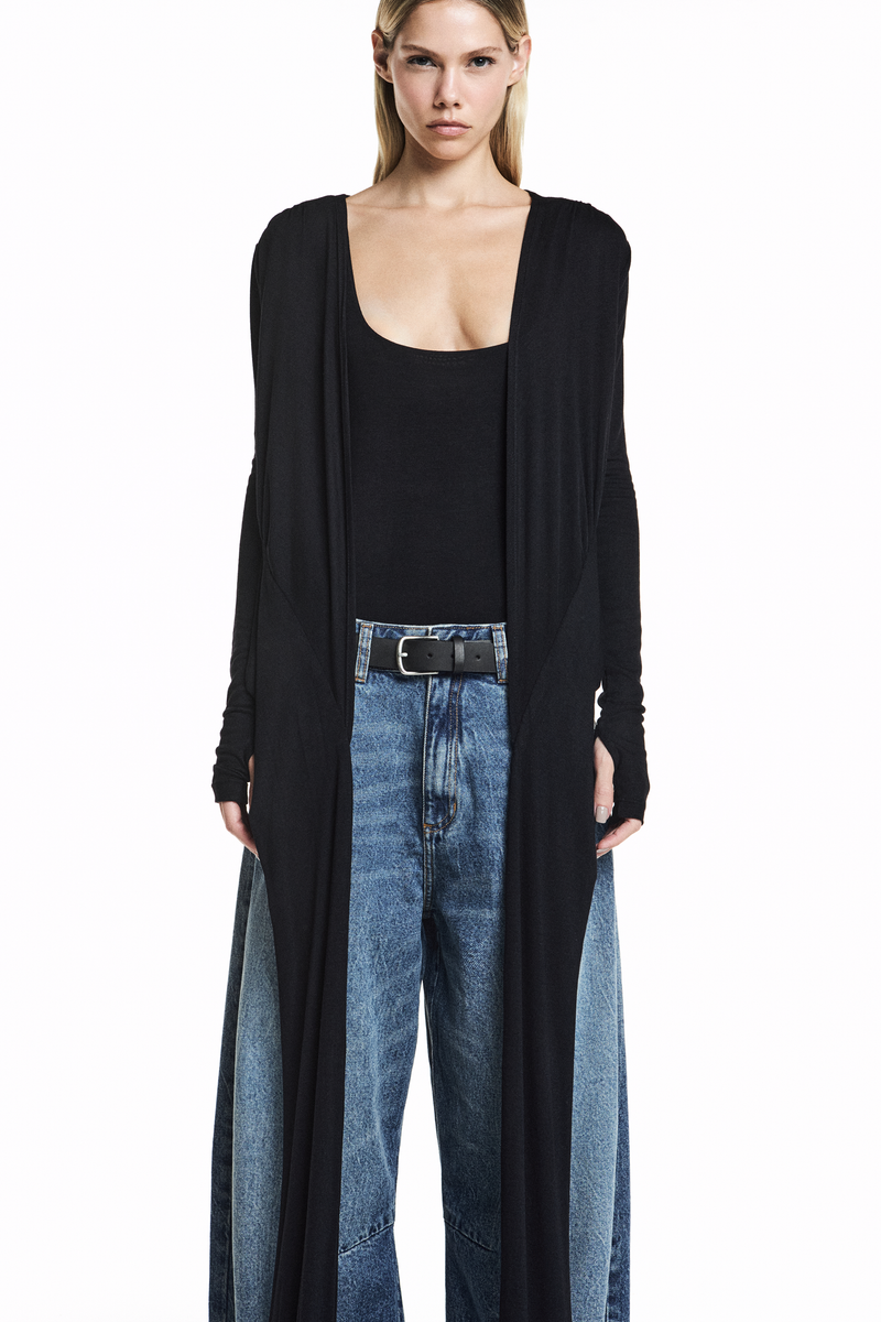BLUSA CACHECOUER MALHA PRETA (8838226804963)