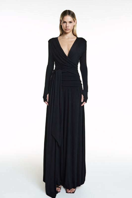 BLUSA CACHECOUER MALHA PRETA (8838226804963)