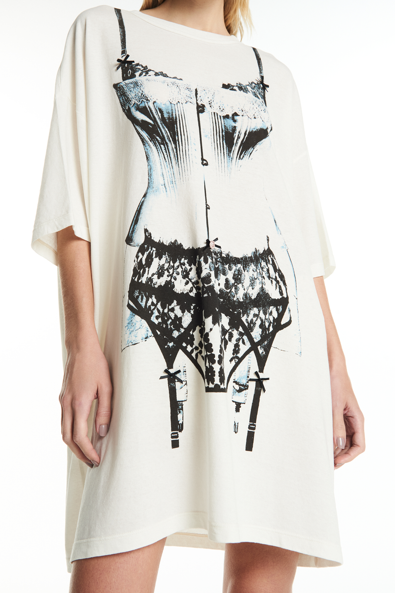 CAMISETA ESTAMPA CORSET OFF WHITE (8928988430563)