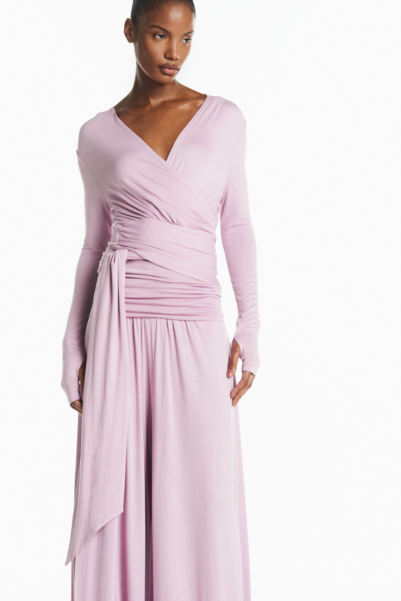 BLUSA CACHECOUER MALHA LAVANDA (8928980238563)
