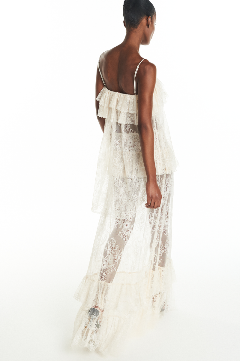 SAIA LONGA BABADOS RENDA OFF WHITE (8928994689251)