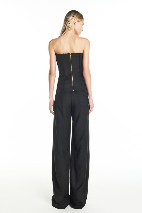 TOP CORSET A FIO TOMARA QUE CAIA PATOU HEAVY PRETO (8928995967203)