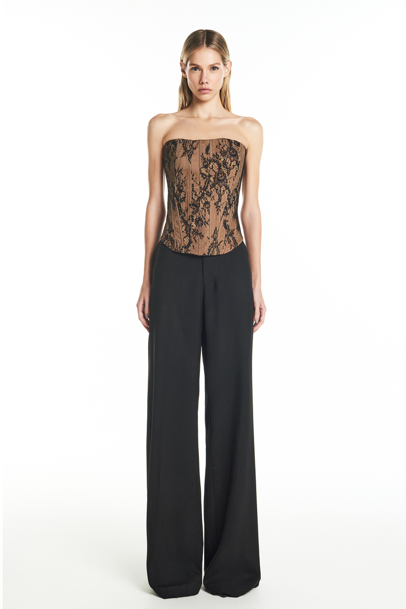 TOP CORSET TOMARA QUE CAIA RENDA PRETA (8928997081315)