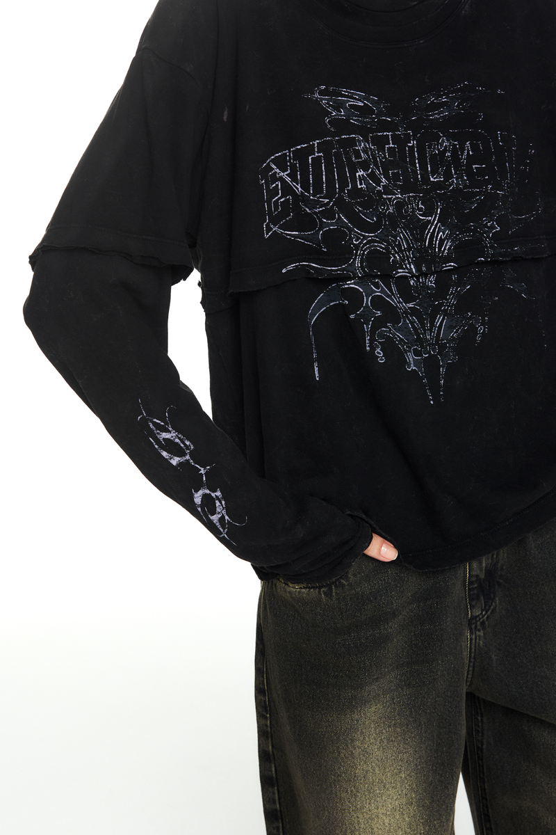 CAMISETA SOBREPOSIÇÃO MANGA LONGA EUPHORIA (8864519356643)