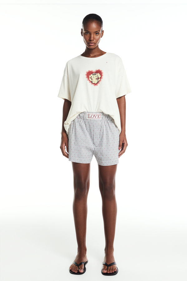 SHORTS ELÁSTICO CÓS BORDADO LOVE (8944688955619)