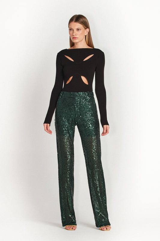 CALÇA PAETE VERDE RELVA (7645415571683)