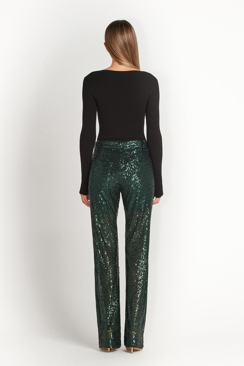 CALÇA PAETE VERDE RELVA (7645415571683)