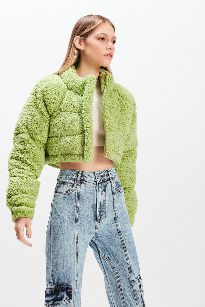 JAQUETA PUFFER PELO VERDE (7713648378083)
