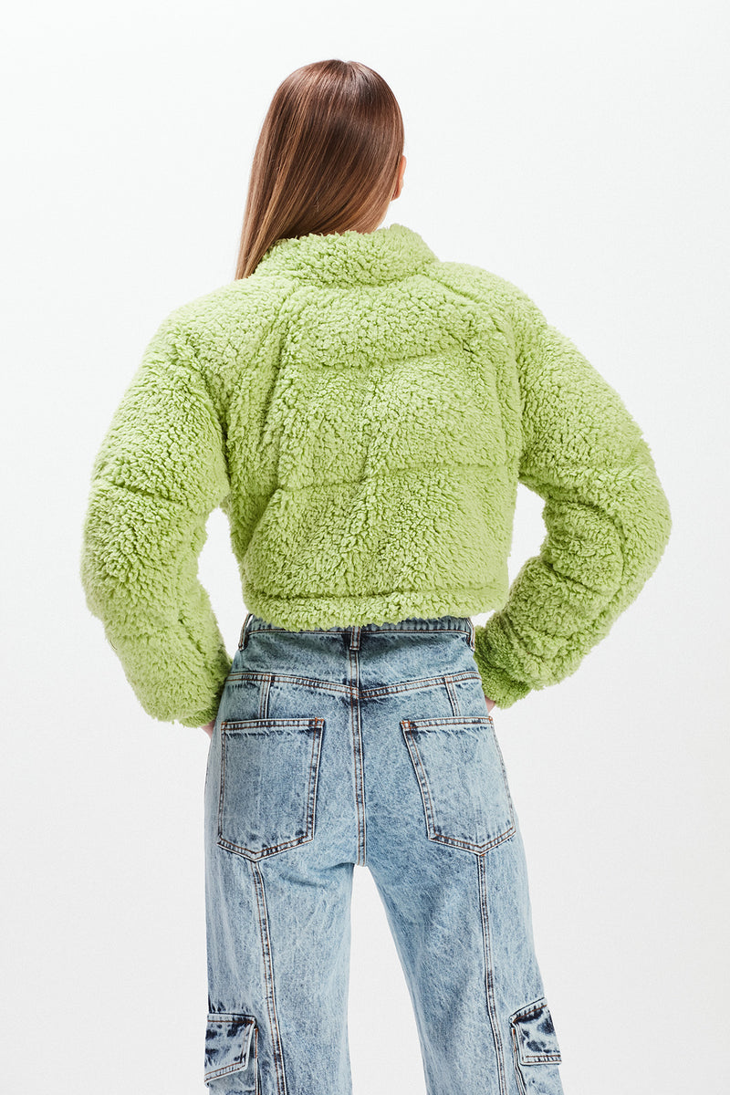 JAQUETA PUFFER PELO VERDE (7713648378083)