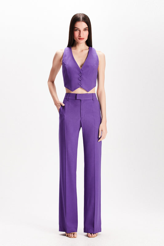 CALÇA RETA ALFAIATARIA ROXA (7815416053987)