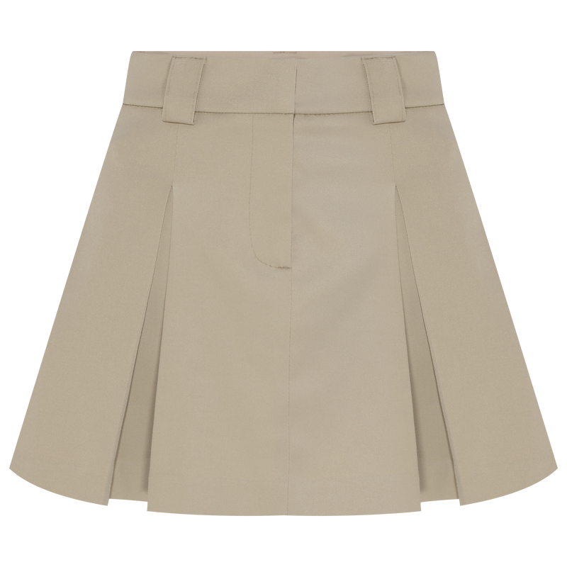 MINI SAIA PREGAS ALFAIATARIA BEGE (7815417692387)