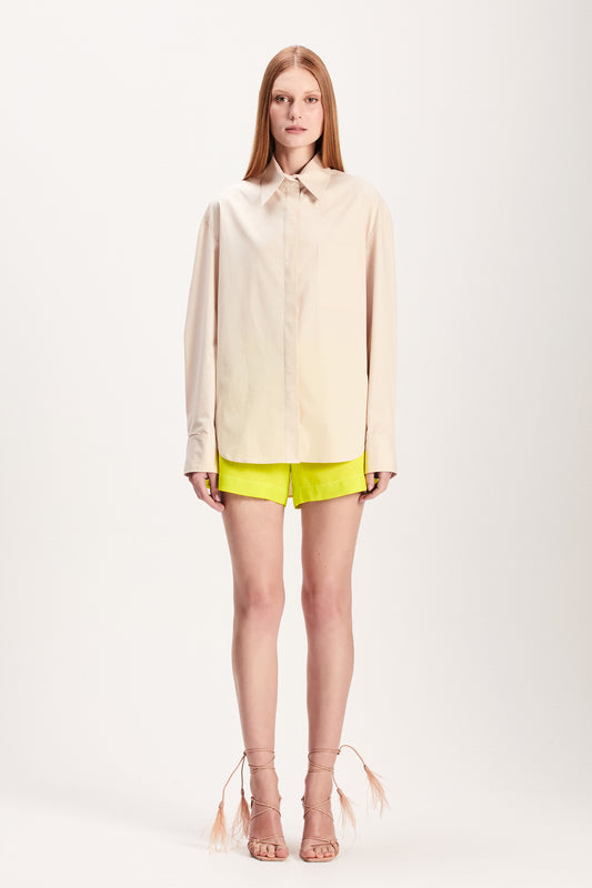 CAMISA TRICOLINE BEGE CLARA (7855153971427)