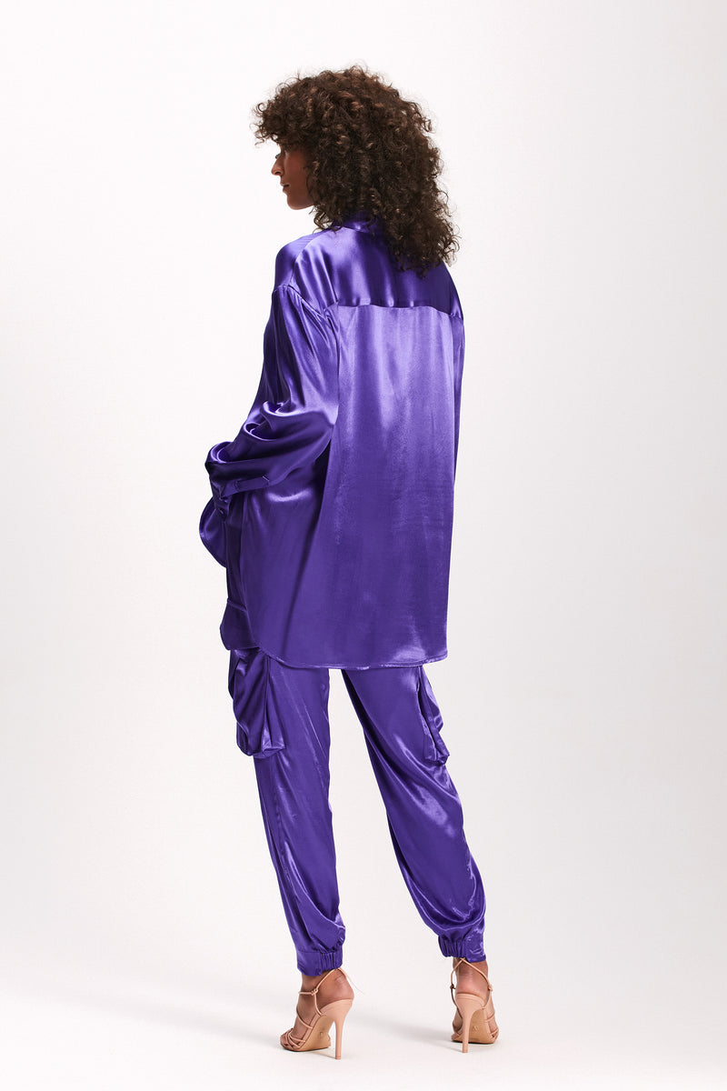 CAMISA CETIM ROXO (7893684781283)