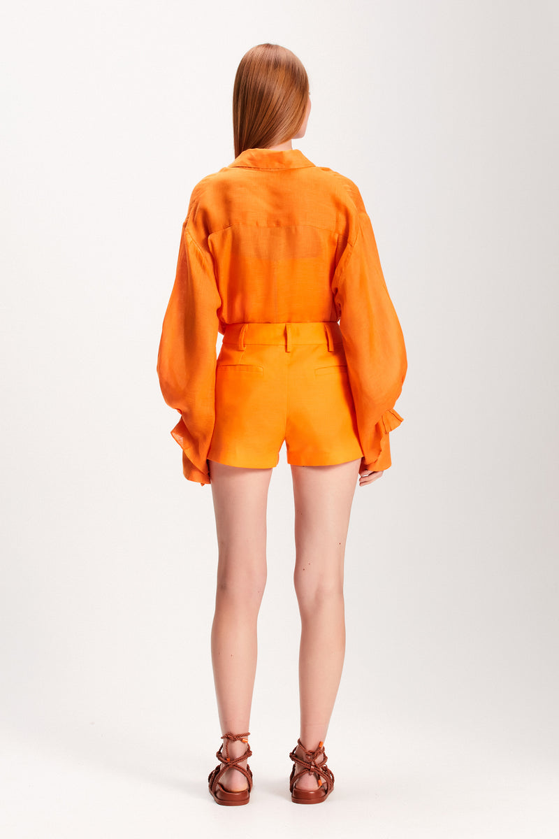 SHORTS LINHO LARANJA (7893686321379)
