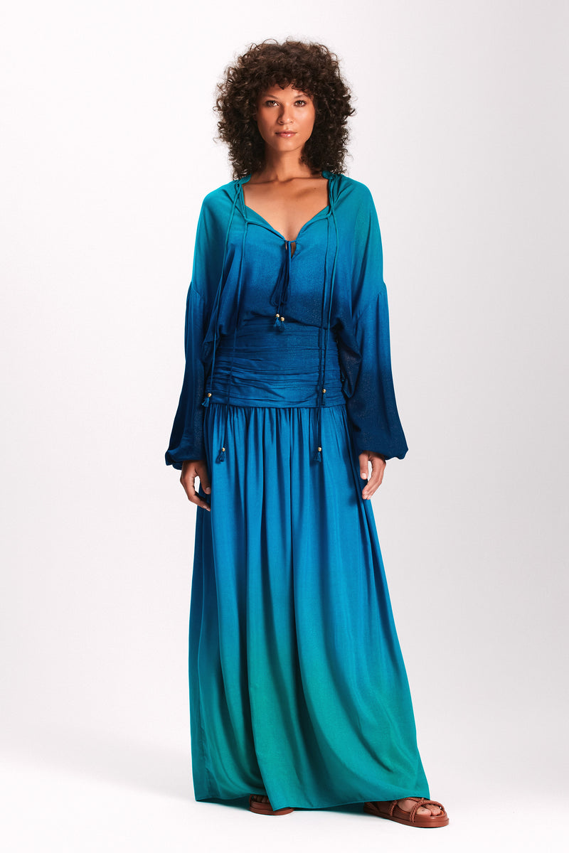 SAIA LONGA DEGRADE GLOW AZUL (7893685895395)