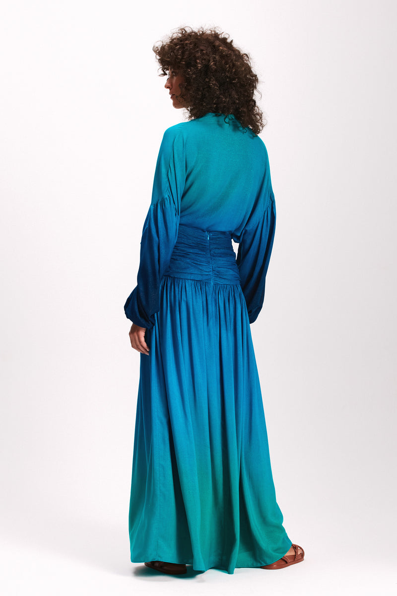 SAIA LONGA DEGRADE GLOW AZUL (7893685895395)