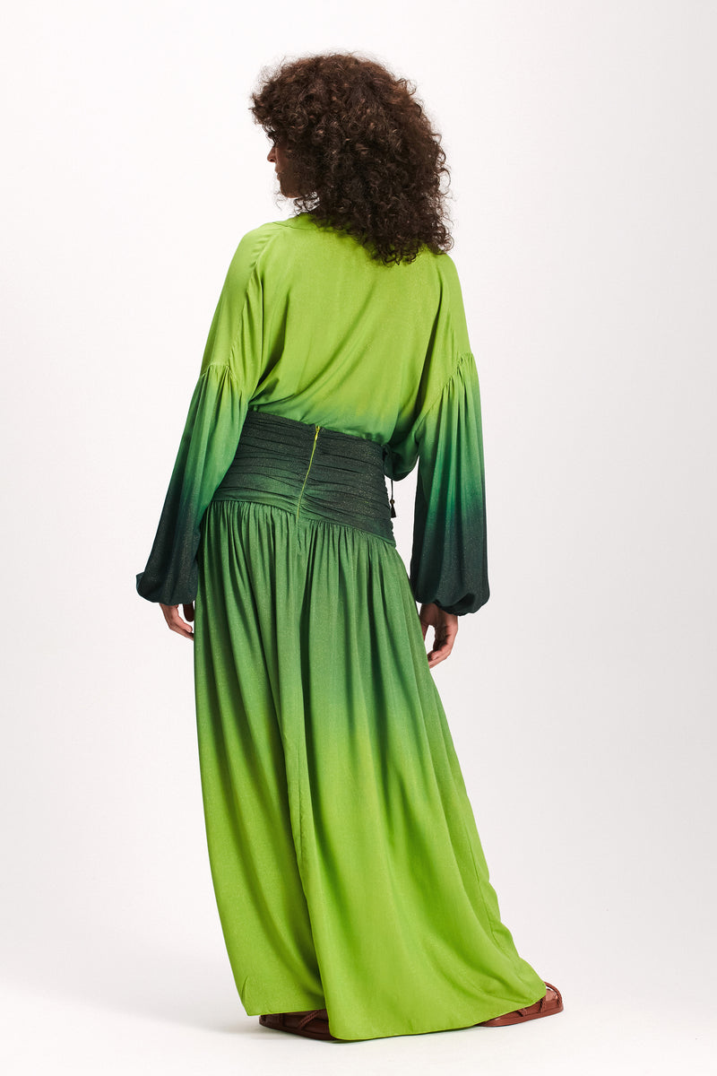 SAIA LONGA DEGRADE GLOW VERDE (7893685993699)